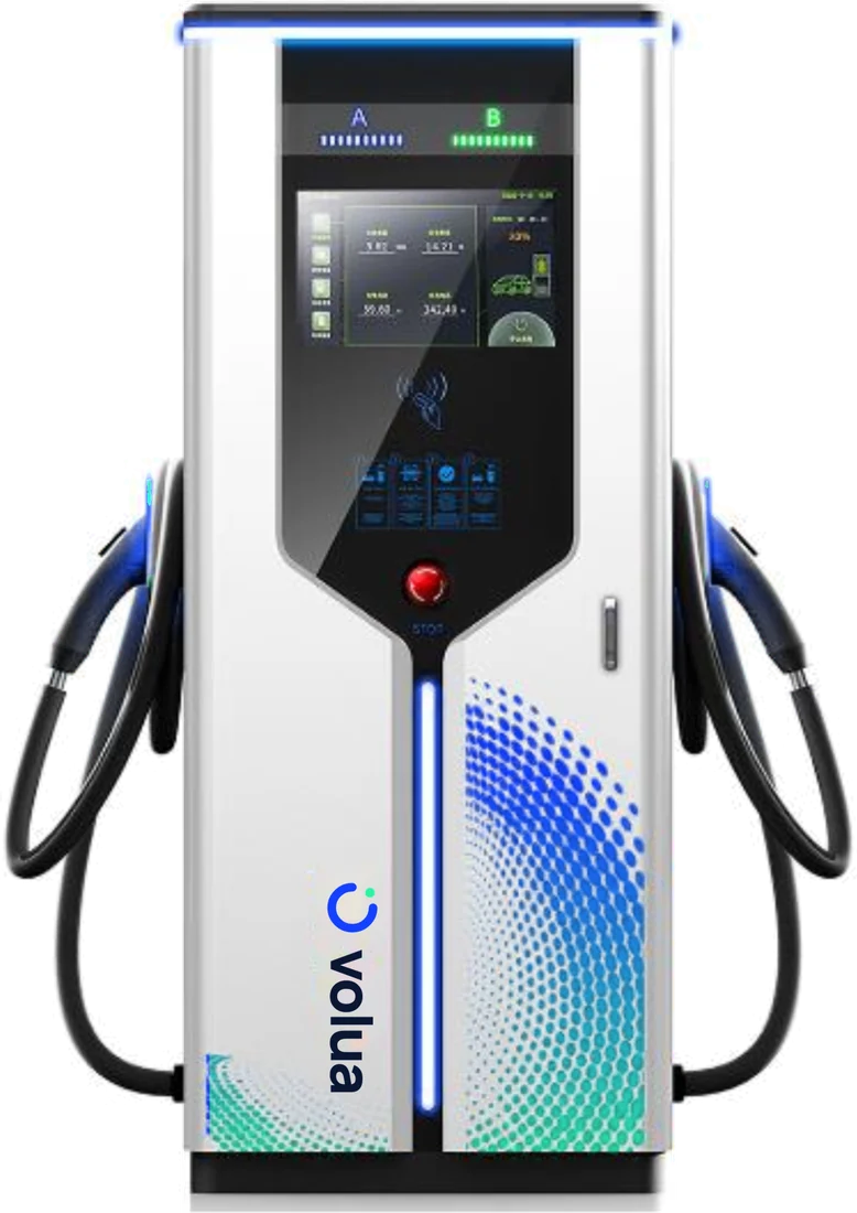 Volua DC 80, carregador rápido dc de piso · 80 kw